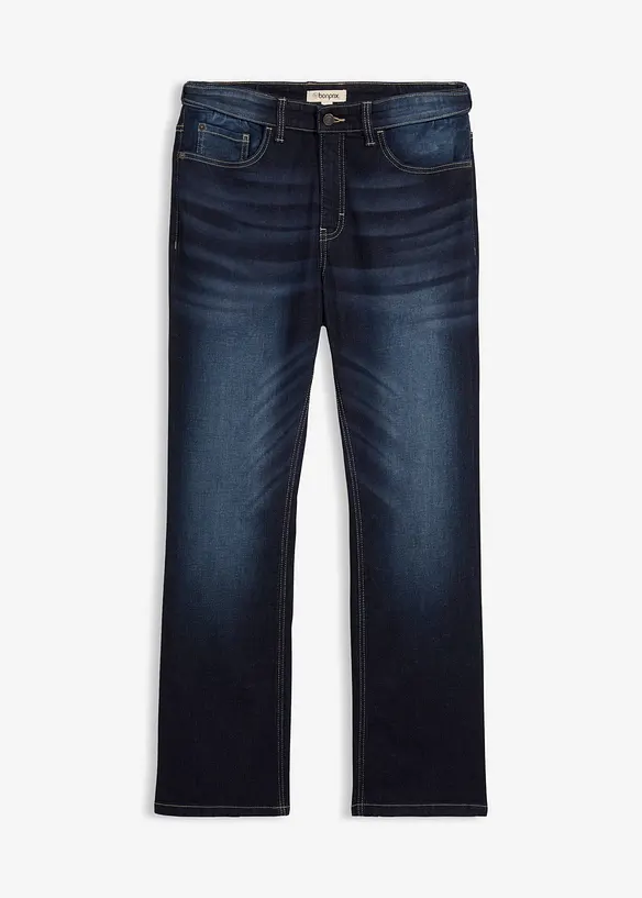 Jean classique &agrave; taille &eacute;lastiqu&eacute;e, bootcut, bonprix