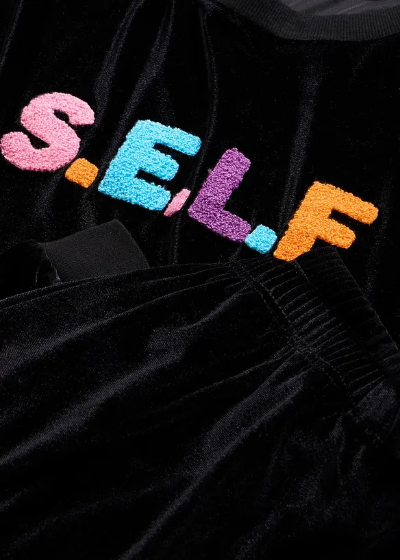 Tenue d&rsquo;int&eacute;rieur en velours, bonprix