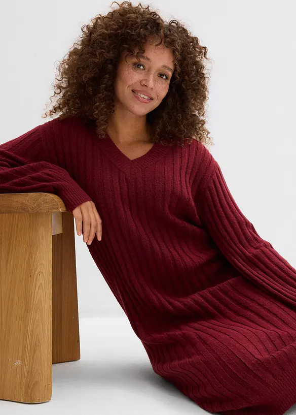 Robe en maille, bonprix