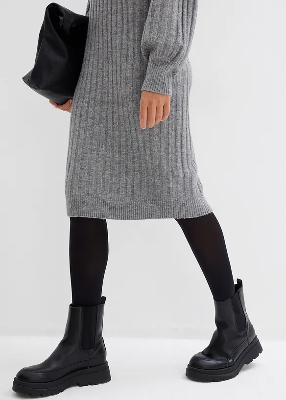 Robe en maille, bonprix