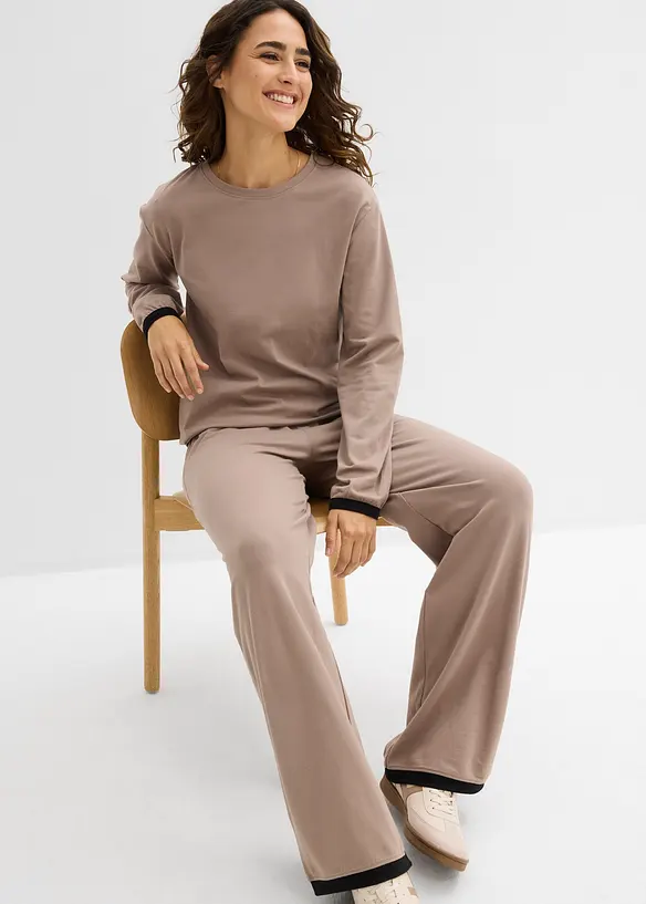 Surv&ecirc;tement coton (ens. 2 pces), bonprix