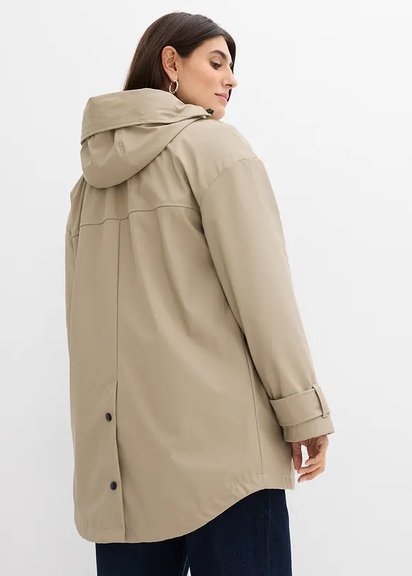 Veste de grossesse et de portage d&eacute;perlante avec veste polaire amovible, bonprix