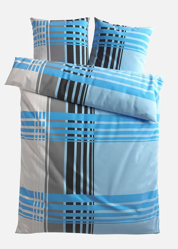 Parure de lit &agrave; carreaux, bonprix