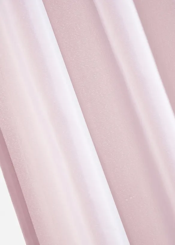 Lot de 2 voilages en polyester recycl&eacute;, bonprix