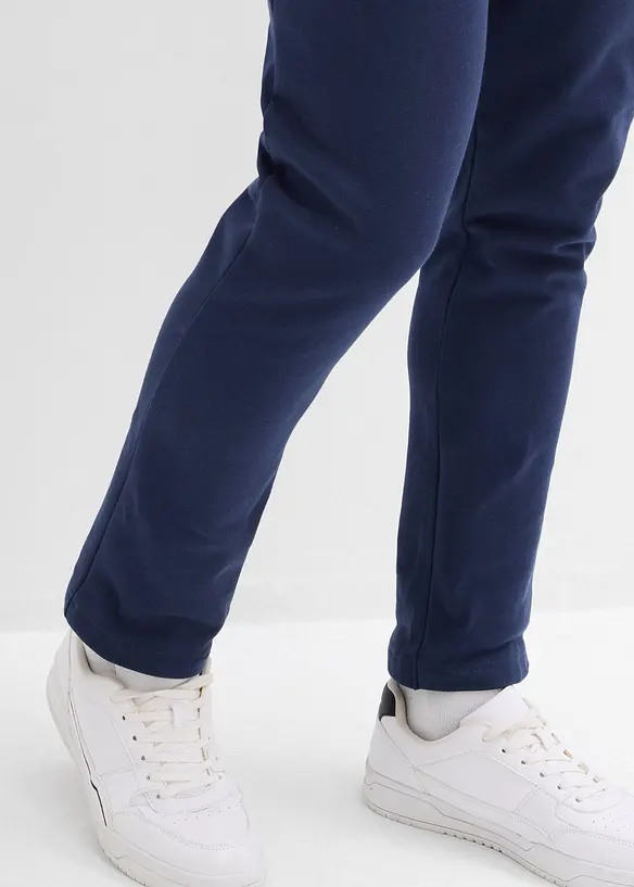 Pantalon de jogging en coton avec poches zippées pratiques, bonprix