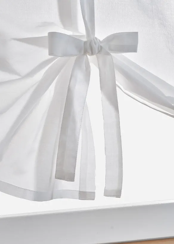 Store à nouettes avec broderie, bonprix