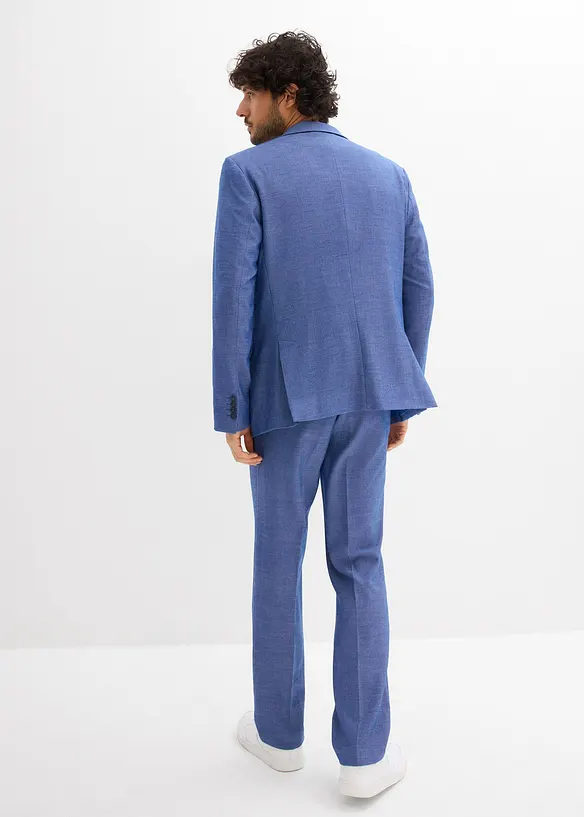 Costume 3 pièces avec gilet croisé, Regular, bonprix