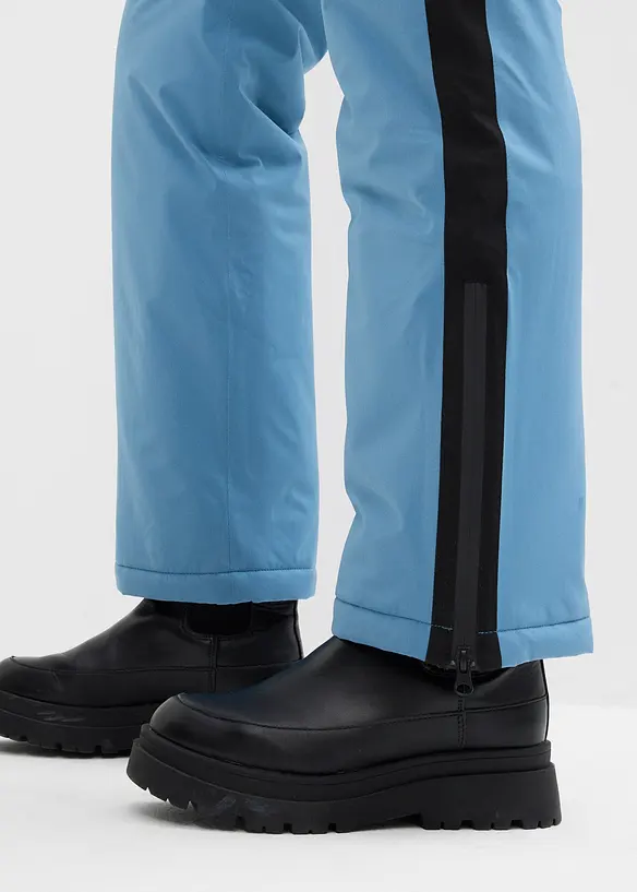 Pantalon de ski chaudement rembourr&eacute; avec pare-neige, bonprix