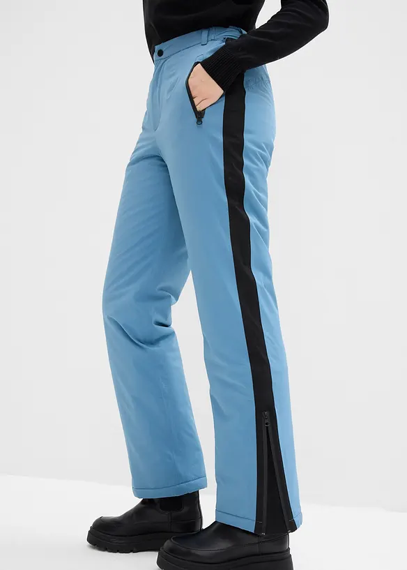 Pantalon de ski chaudement rembourr&eacute; avec pare-neige, bonprix