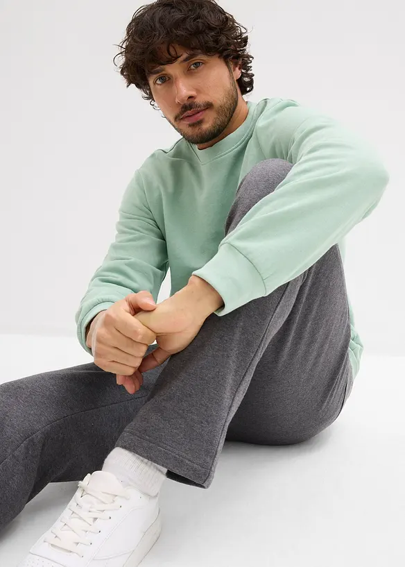 Pantalon de jogging en coton avec poches zippées pratiques, bonprix