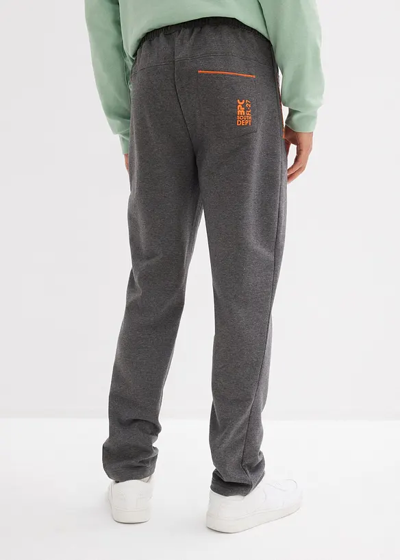 Pantalon de jogging en coton avec poches zippées pratiques, bonprix