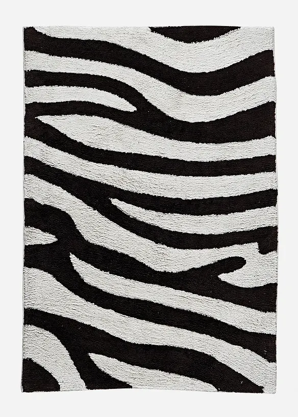 Tapis de bain au motif z&egrave;bre, bonprix