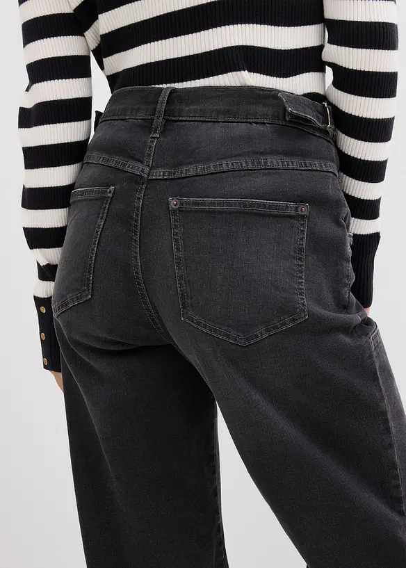 Jean large taille mi-haute, bonprix