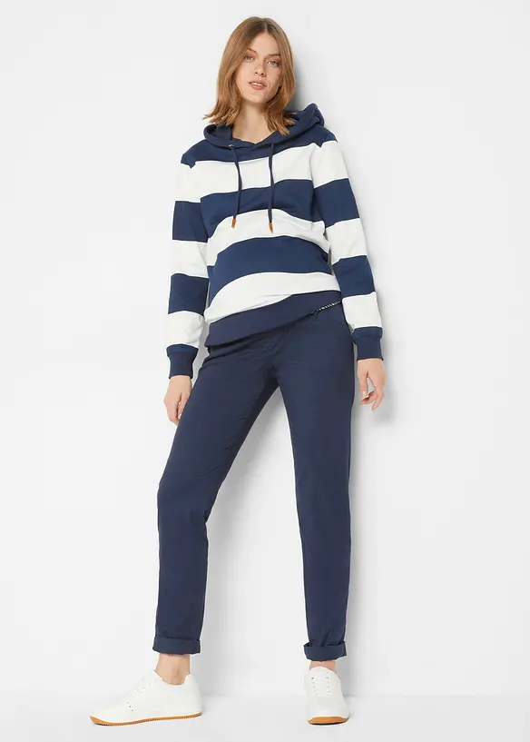 Sweat-shirt à capuche 100% coton, bonprix