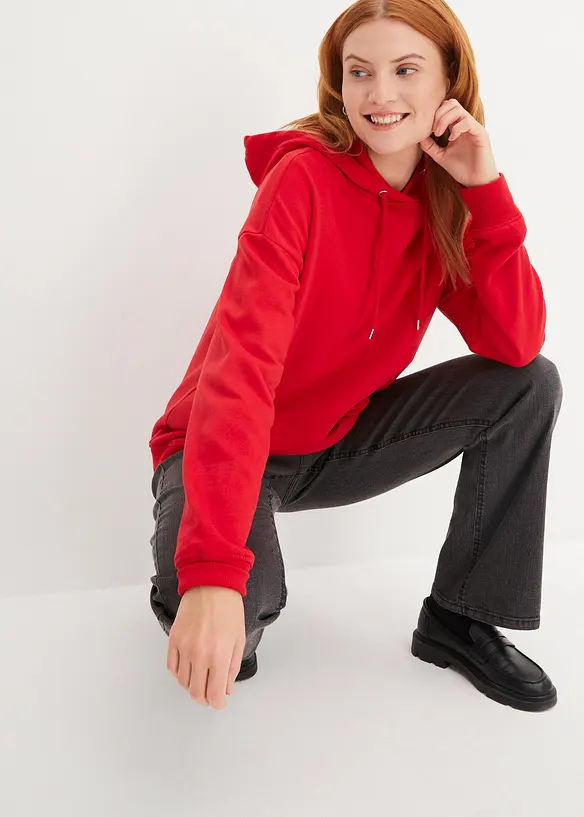 Sweat à capuche oversize, bonprix