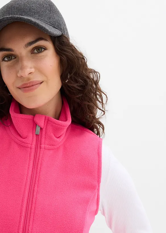 Gilet sans manches en polaire avec poches, bonprix