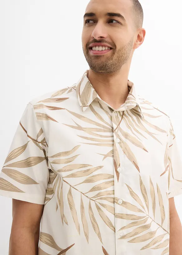 Chemise manches courtes 100% coton, bonprix