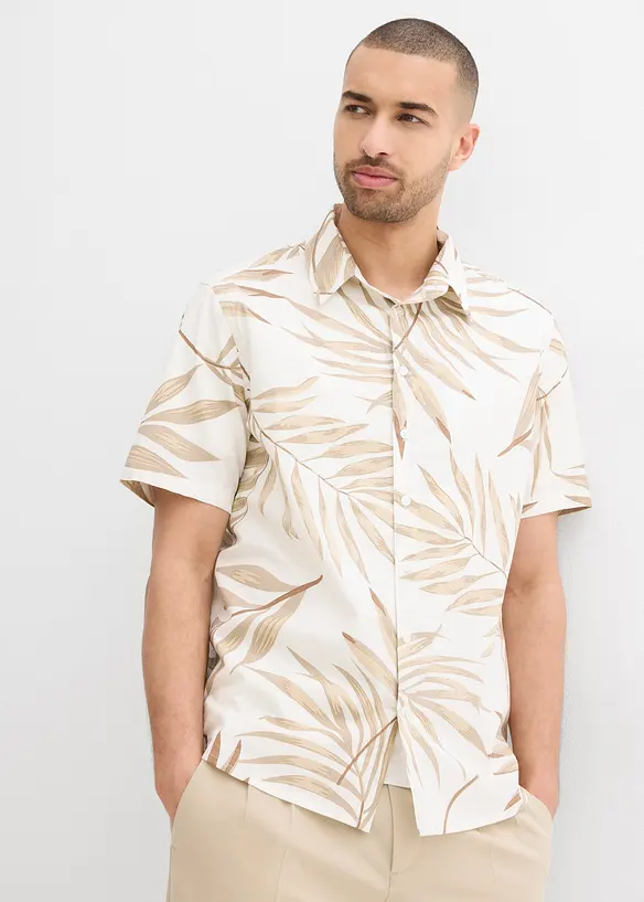 Chemise manches courtes 100% coton, bonprix