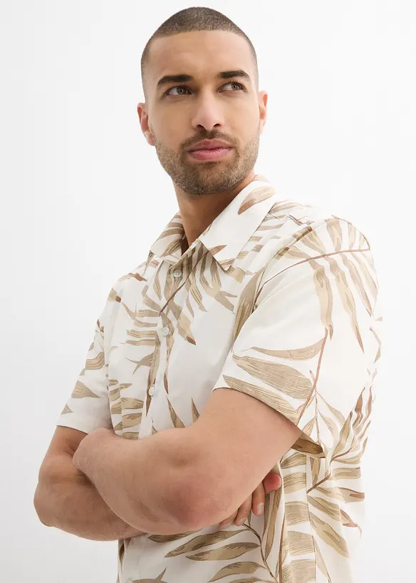 Chemise manches courtes 100% coton, bonprix