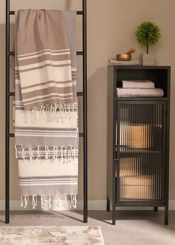 Serviette de hammam en coton, bonprix