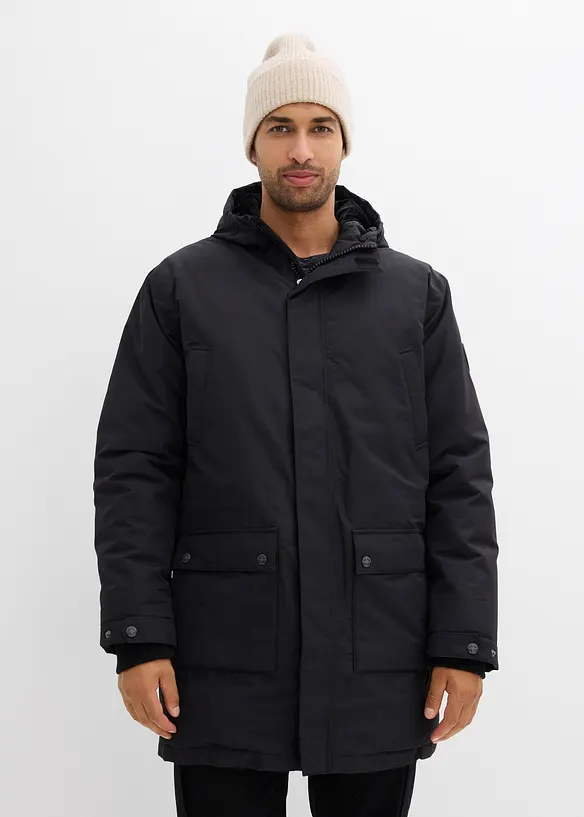 Parka d’hiver imperméable avec duvet véritable, bonprix