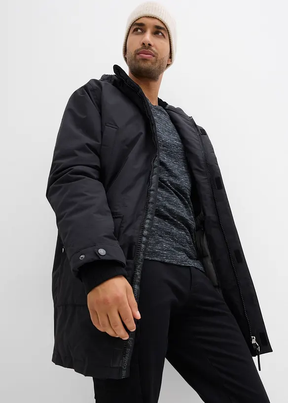 Parka d’hiver imperméable avec duvet véritable, bonprix