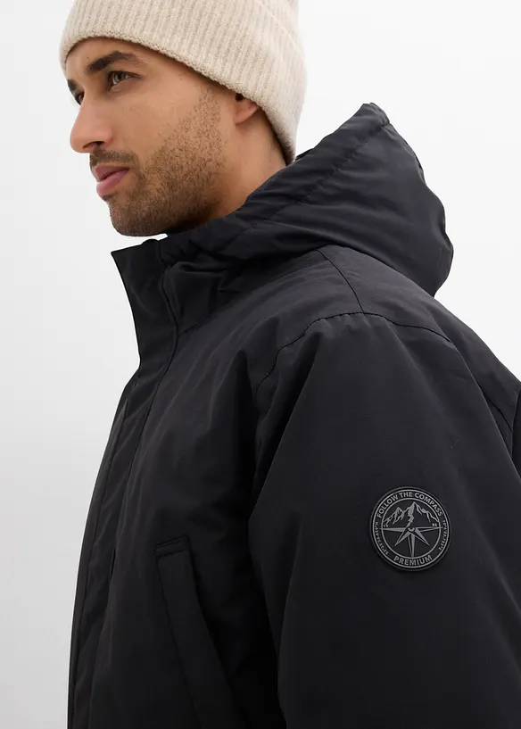 Parka d’hiver imperméable avec duvet véritable, bonprix