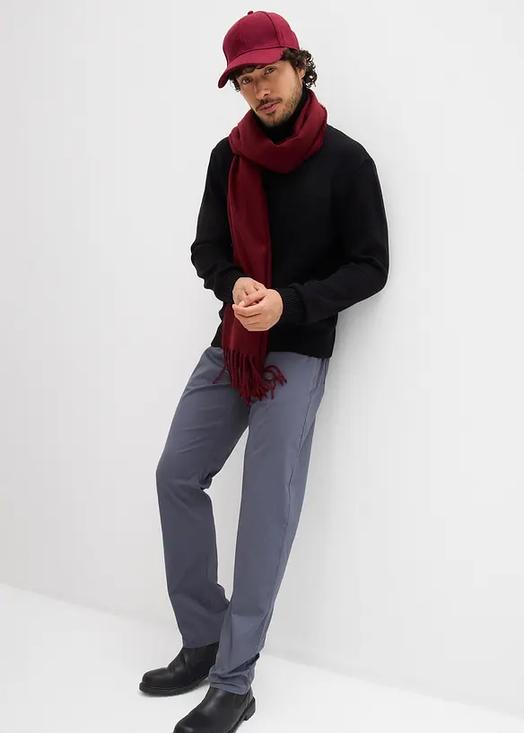 Pantalon jogger droit et extensible, regular, bonprix