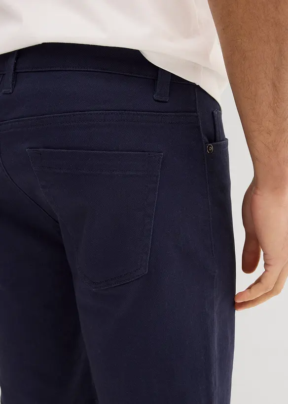 Lot de 2 bermudas extensibles, Regular, bonprix