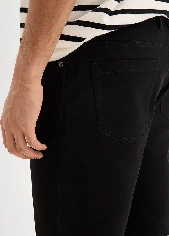 Lot de 2 bermudas extensibles, Regular, bonprix