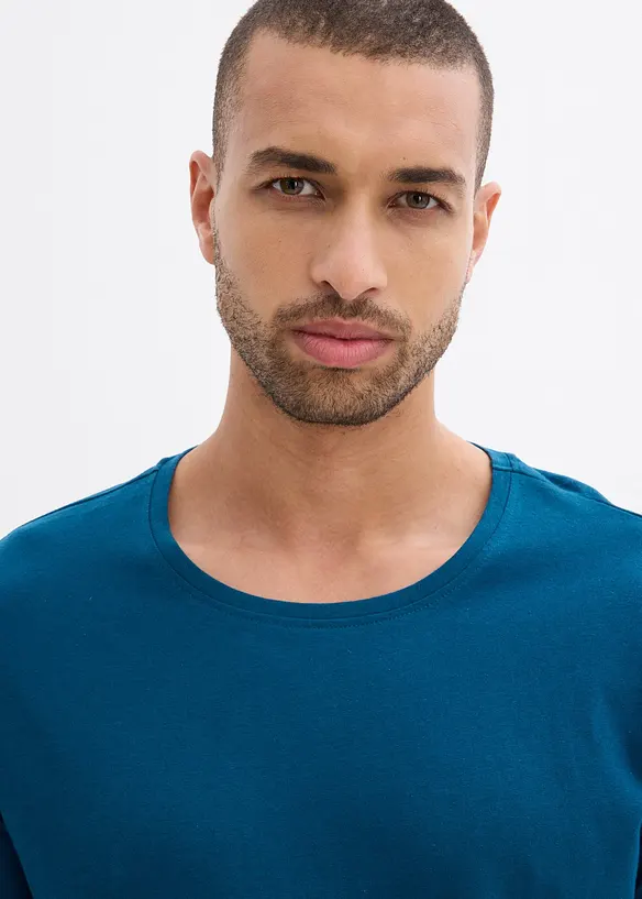 Lot de 3 T-shirts manches longues, bonprix