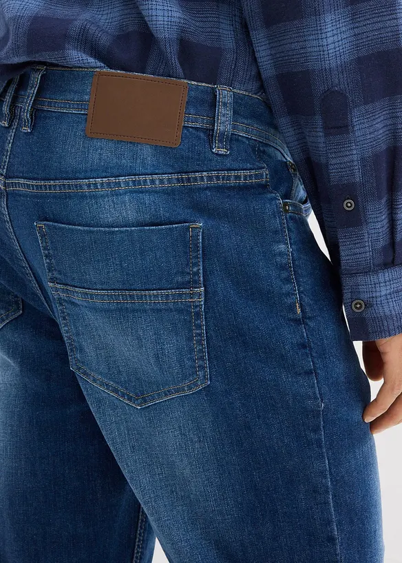 Jean extensible, coupe droite et regular, bonprix