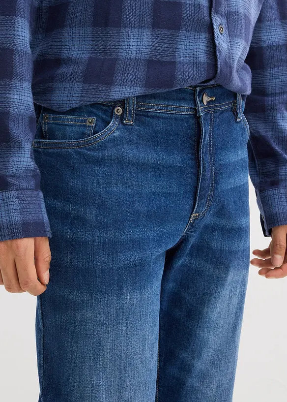 Jean extensible, coupe droite et regular, bonprix