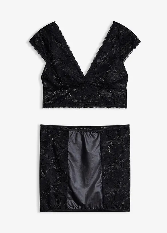 Brassi&egrave;re + jupe (ens. 2&nbsp;pces), bonprix