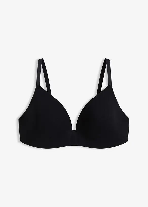 Soutien-gorge coton &agrave; coques sans armatures, bonprix