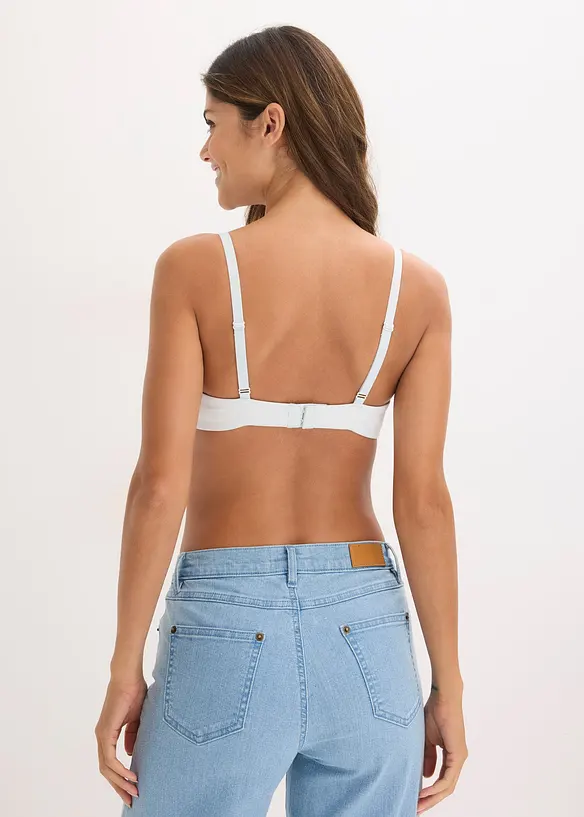 Soutien-gorge coton &agrave; coques sans armatures, bonprix