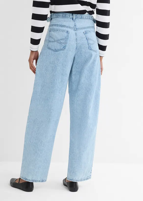 Jean Balloon taille mi-haute, bonprix