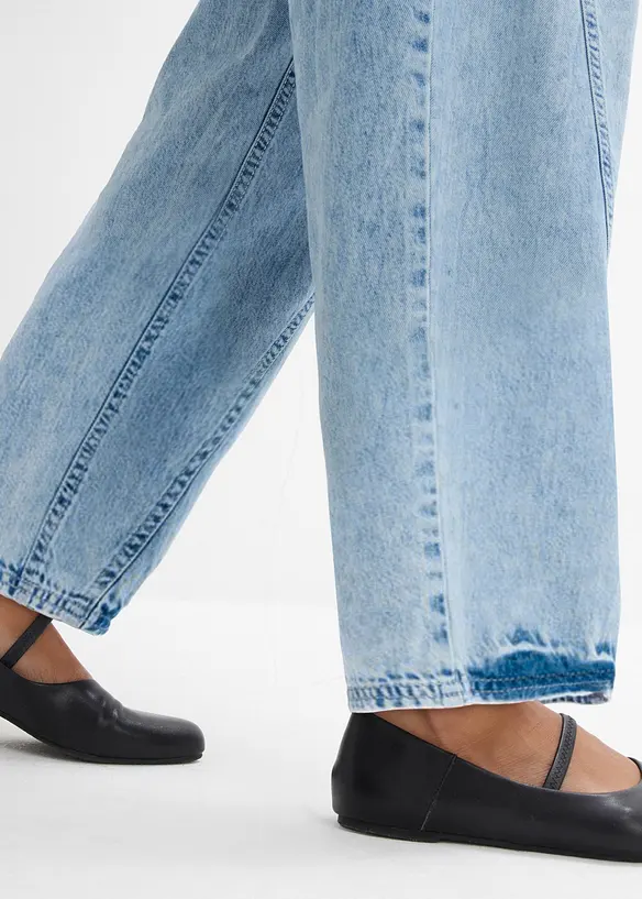 Jean Balloon taille mi-haute, bonprix