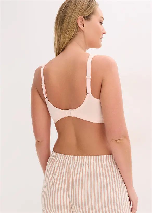 Soutien-gorge grand maintien sans armatures, bretelles rembourr&eacute;es, bonprix