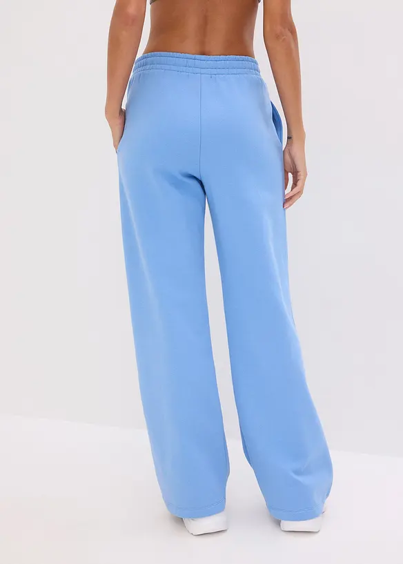 Jogging taille haute 100% coton, bonprix