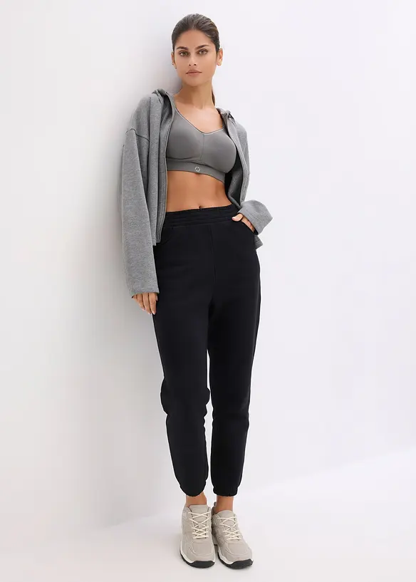 Jogging forme sarouel 100% coton, bonprix