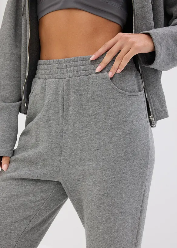 Jogging forme sarouel 100% coton, bonprix