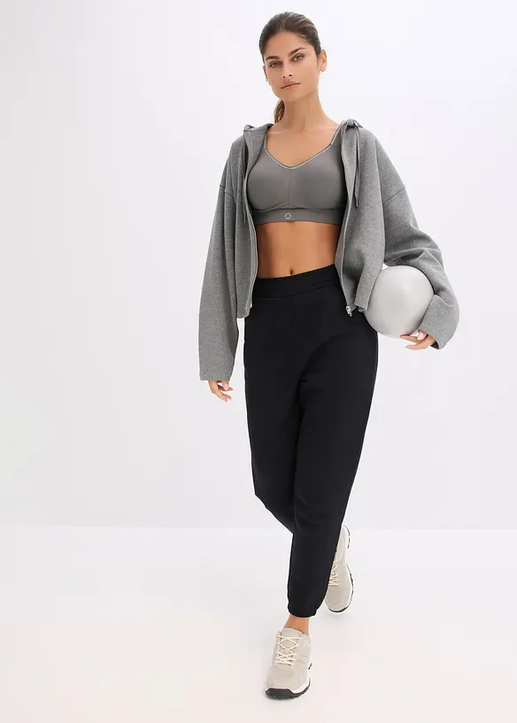 Jogging forme sarouel 100% coton, bonprix