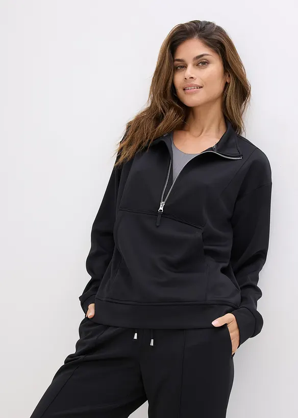 Veste de sport &agrave; col montant, bonprix