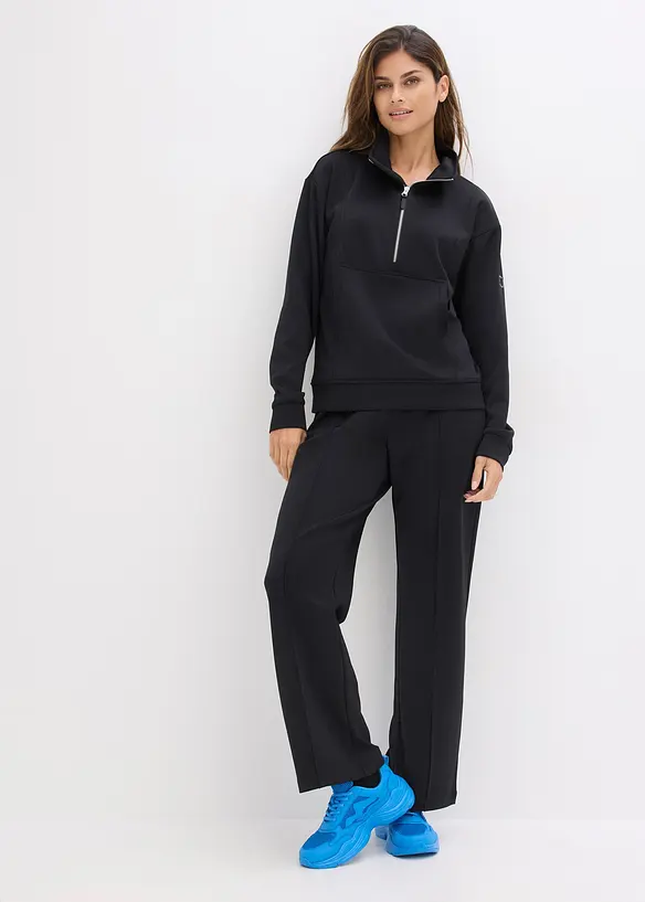 Veste de sport &agrave; col montant, bonprix