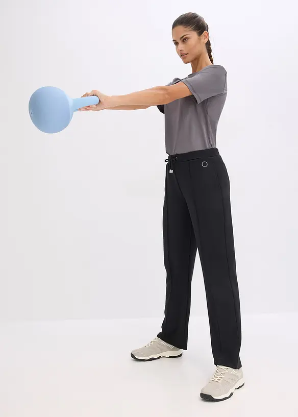 Pantalon de sport avec coutures d&eacute;coratives, bonprix