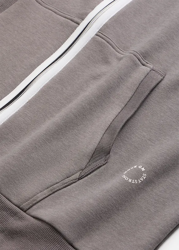 Sweat zipp&eacute; chaud, s&eacute;chage rapide, bonprix