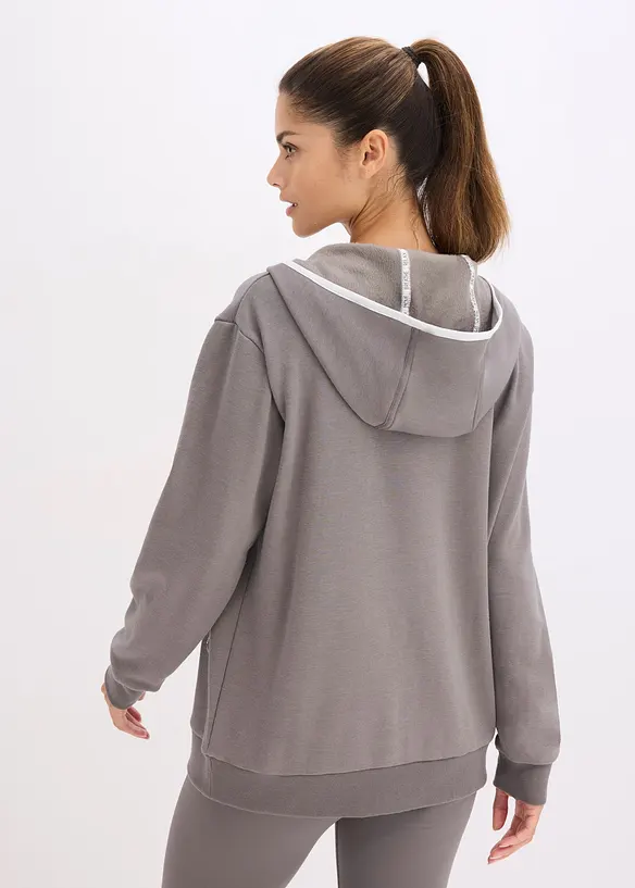 Sweat zipp&eacute; chaud, s&eacute;chage rapide, bonprix