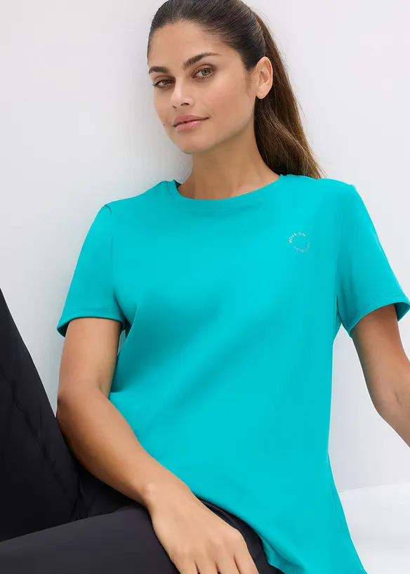 T-shirt de sport toucher coton, bonprix