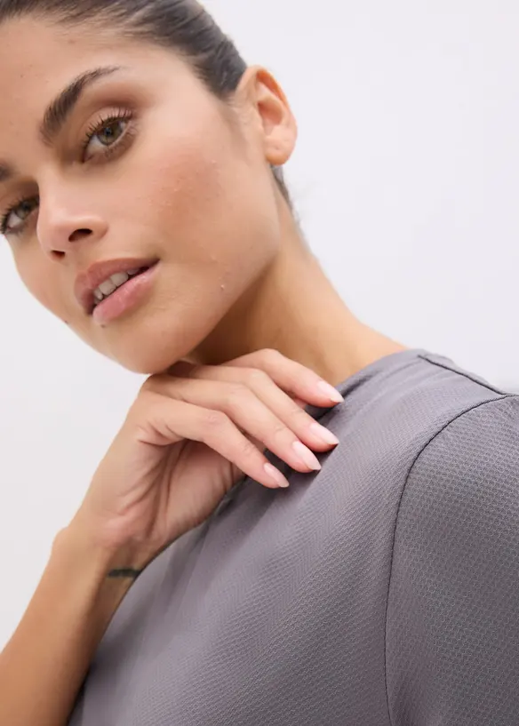 T-shirt de sport textur&eacute;, bonprix